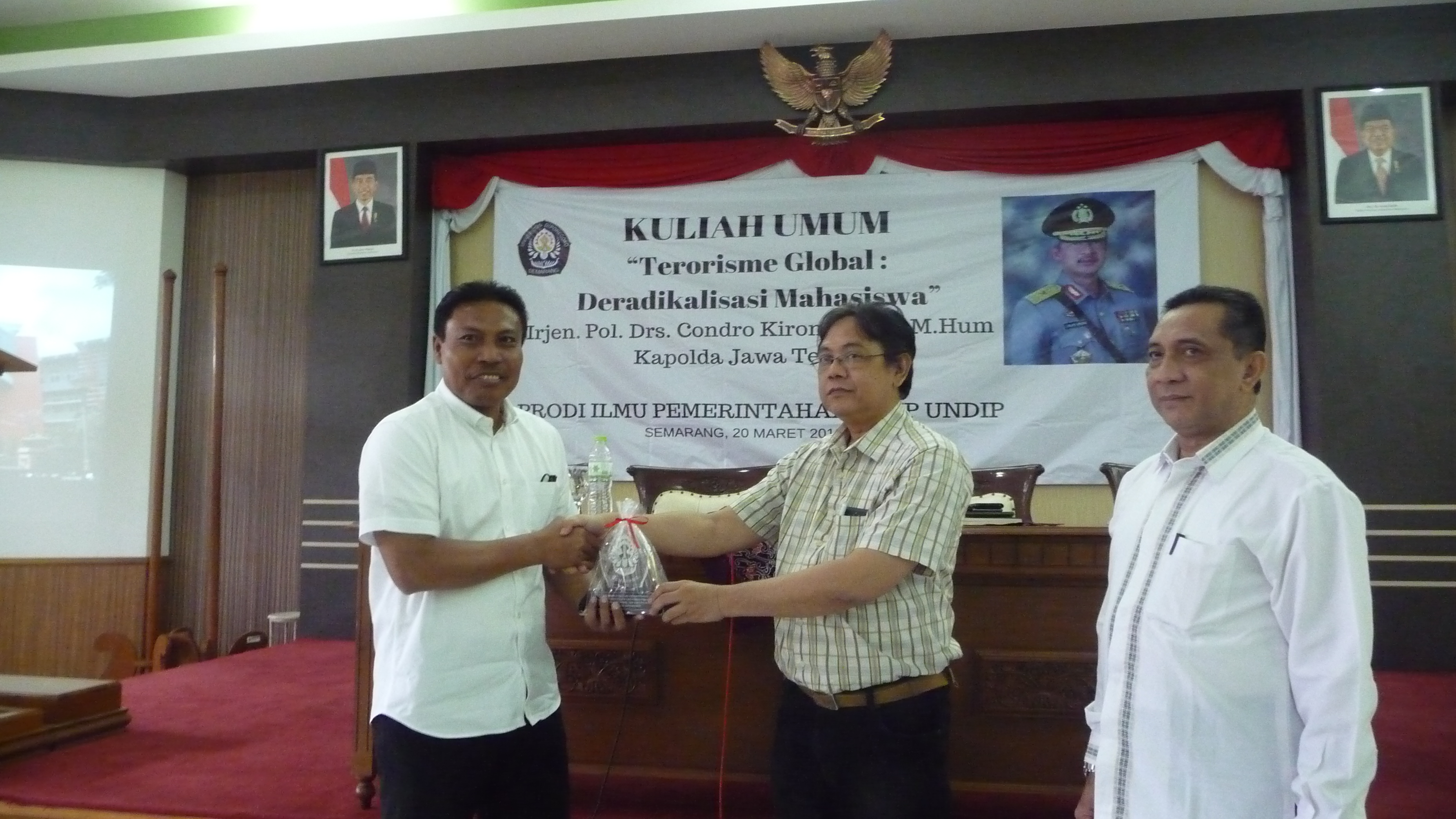 Polda Mengajar Mahasiswa Ilmu Pemerintahan