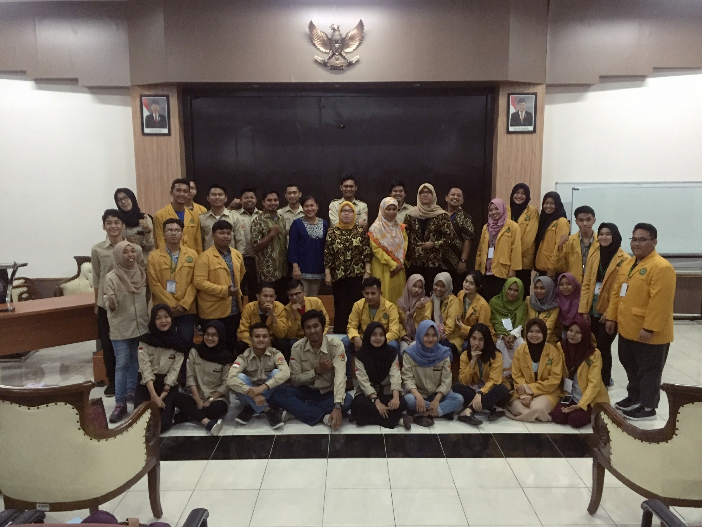 Kunjungan HIMIP Universitas Mulawarman