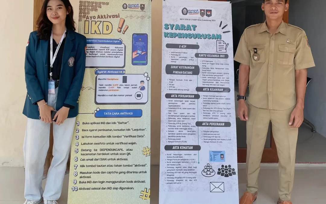 Making Bureaucracy Faster and Easier: Improving the Population Administration System in Lemahireng Village