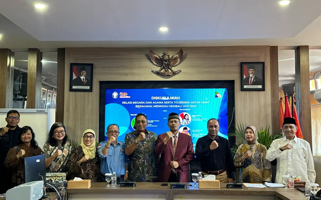 Scientific Discussion: Review of the Relationship between State, Religion, and Tolerance in the 1945 Constitution